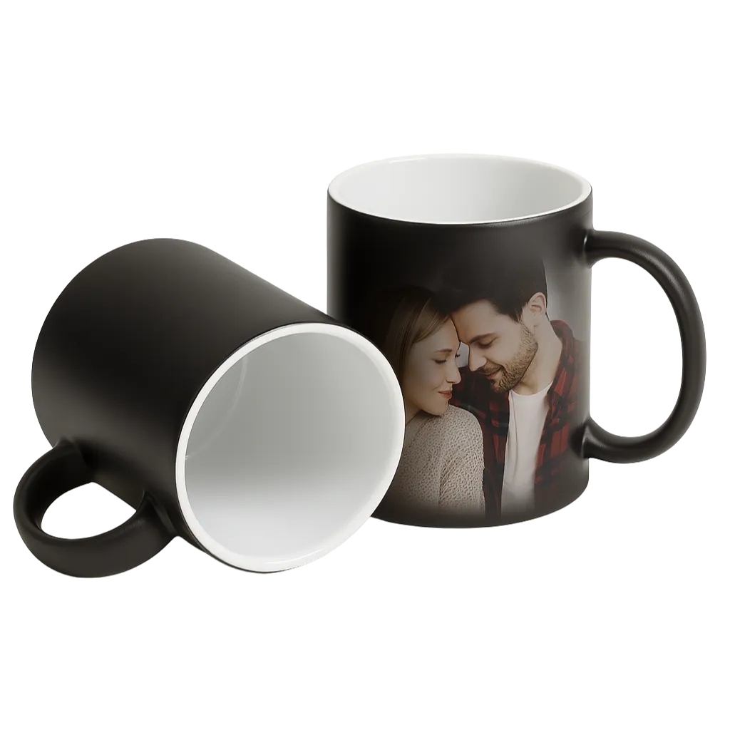 Caneca Mágica Preto Fosco
