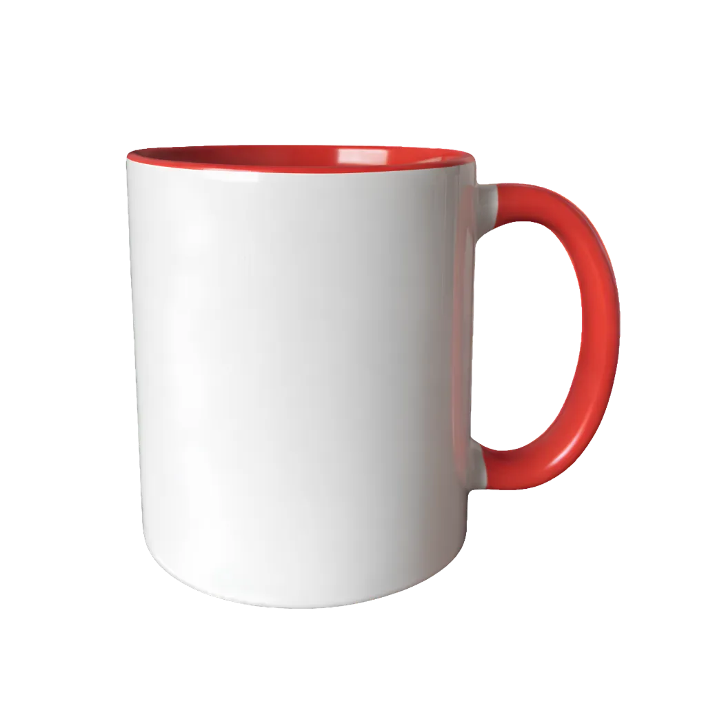 Caneca c/ Interno Colorido