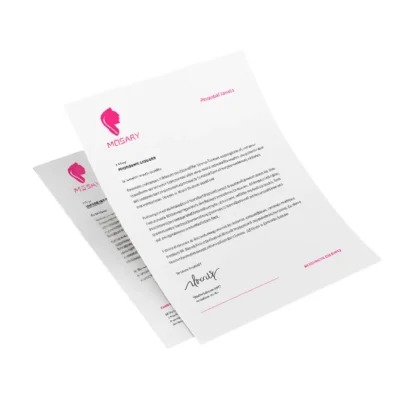 Fotos de Produtos Papel Timbrado