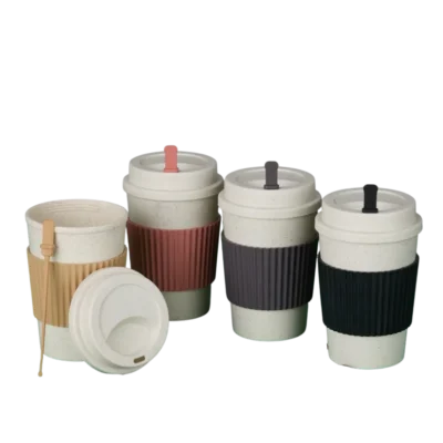 Copo fibra de trigo - 450ml